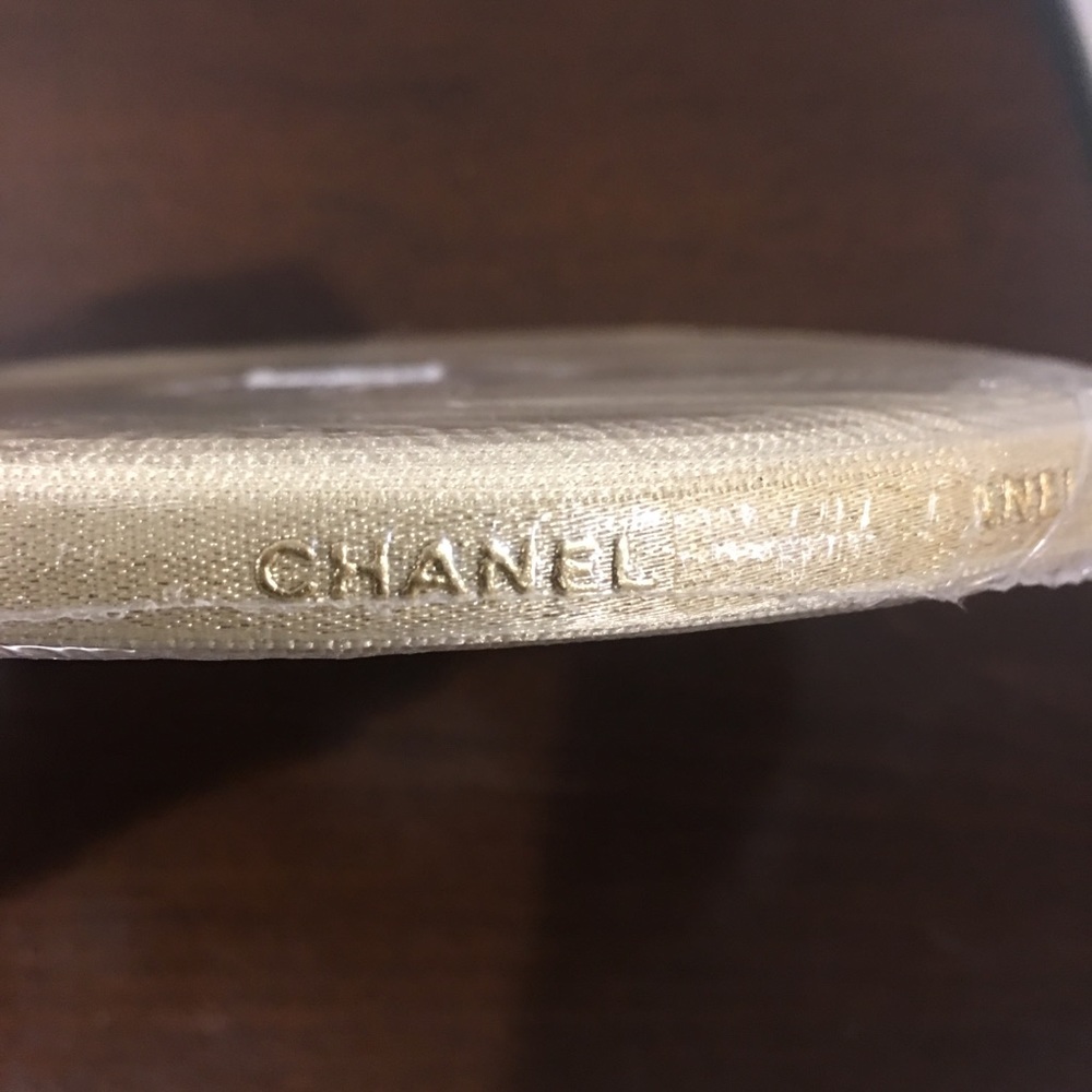 Authentic Chanel Gold ribbon roll